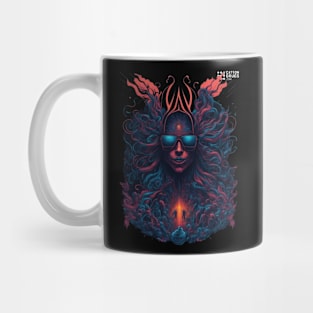 Techno Psy Shirt - Psychedelic Organism - Catsondrugs.com - #psychedelic #psychedelicart #trippy #psytrance #art #psy #trippyart #music #trance #rave #love #psychedelictrance #psyart #digitalart #psytranceworld #trancefamily Mug